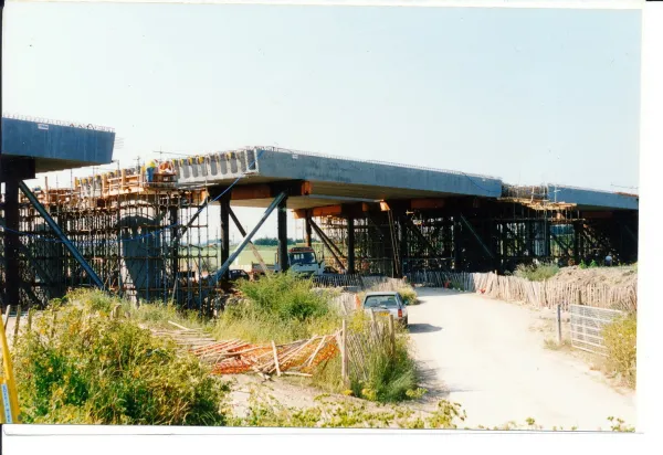 Rhuddlan Bypass Being Built